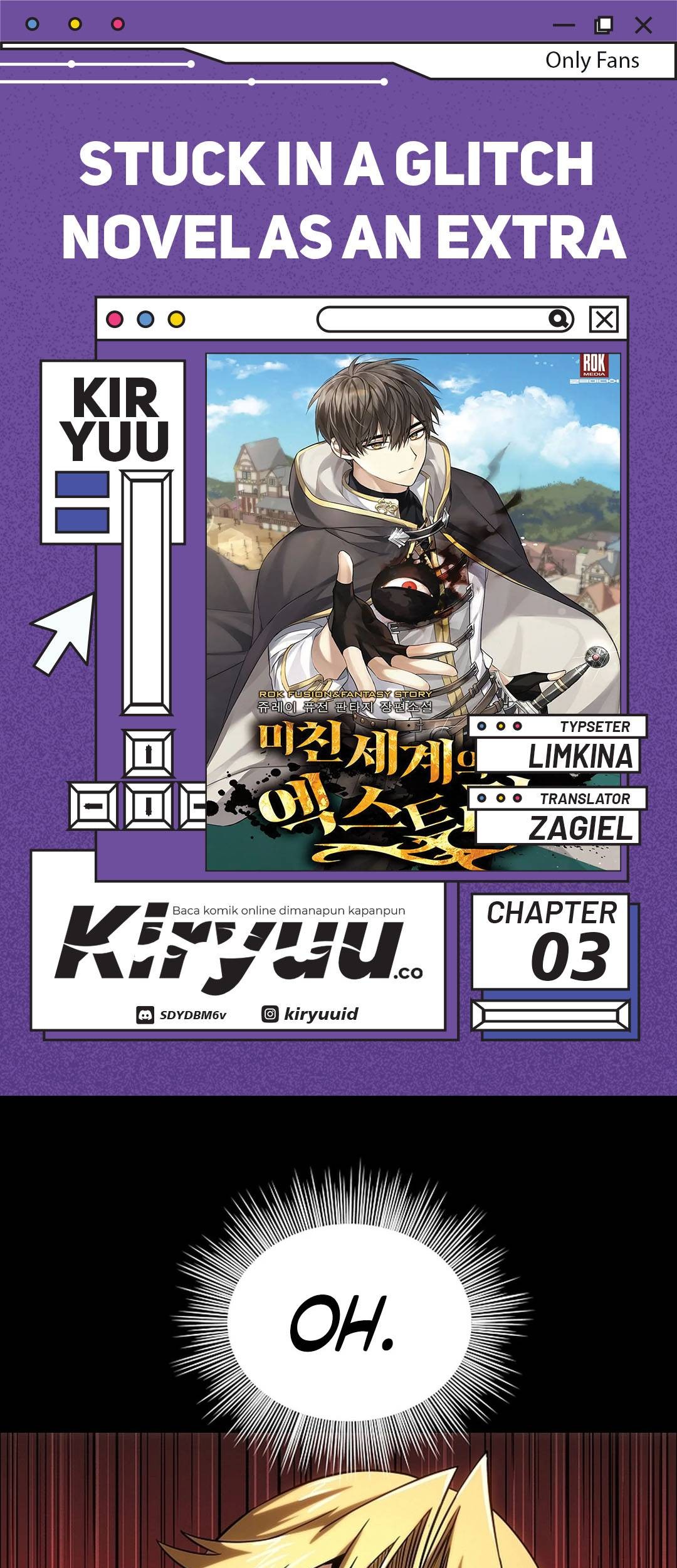 Komik Stuck in a Glitch Novel as an Extra Chapter 3 gambar 1