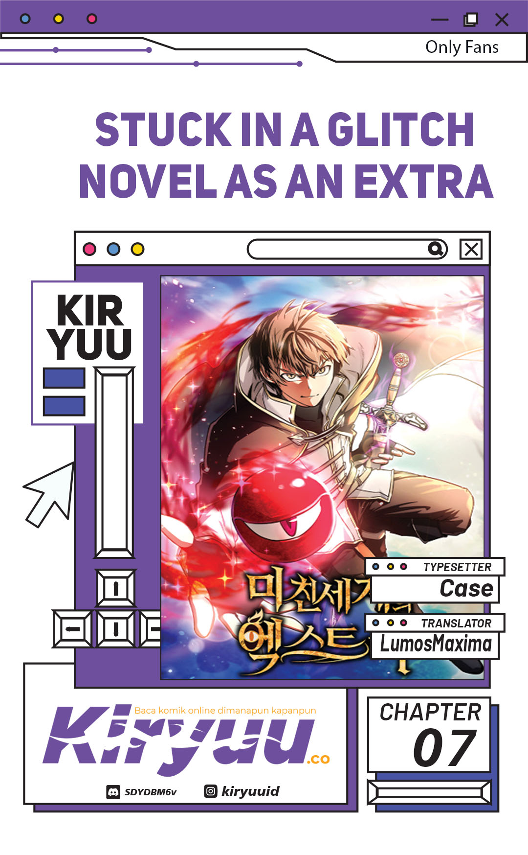 Komik Stuck in a Glitch Novel as an Extra Chapter 7 gambar 1