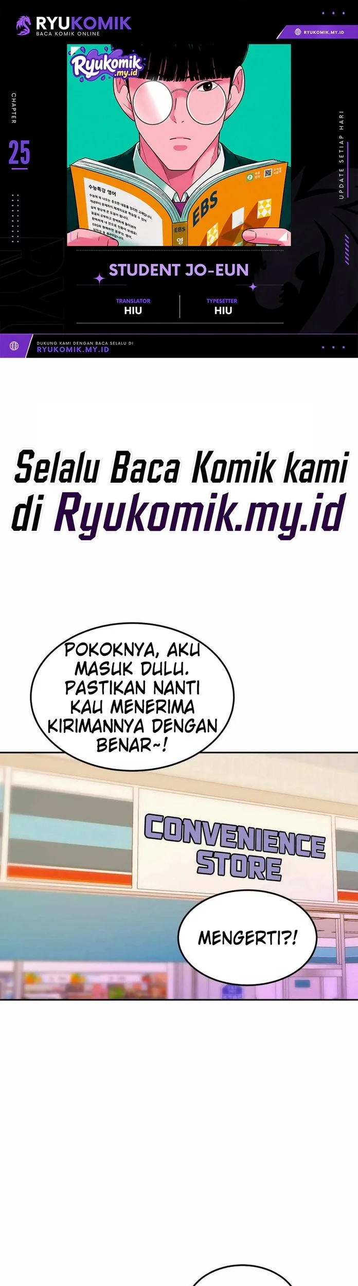 Komik Student Jo-Eun Chapter 25 gambar 1
