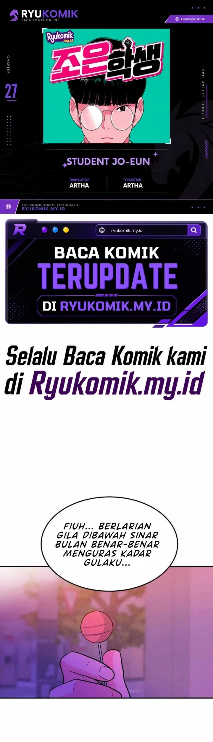 Komik Student Jo-Eun Chapter 27 gambar 1