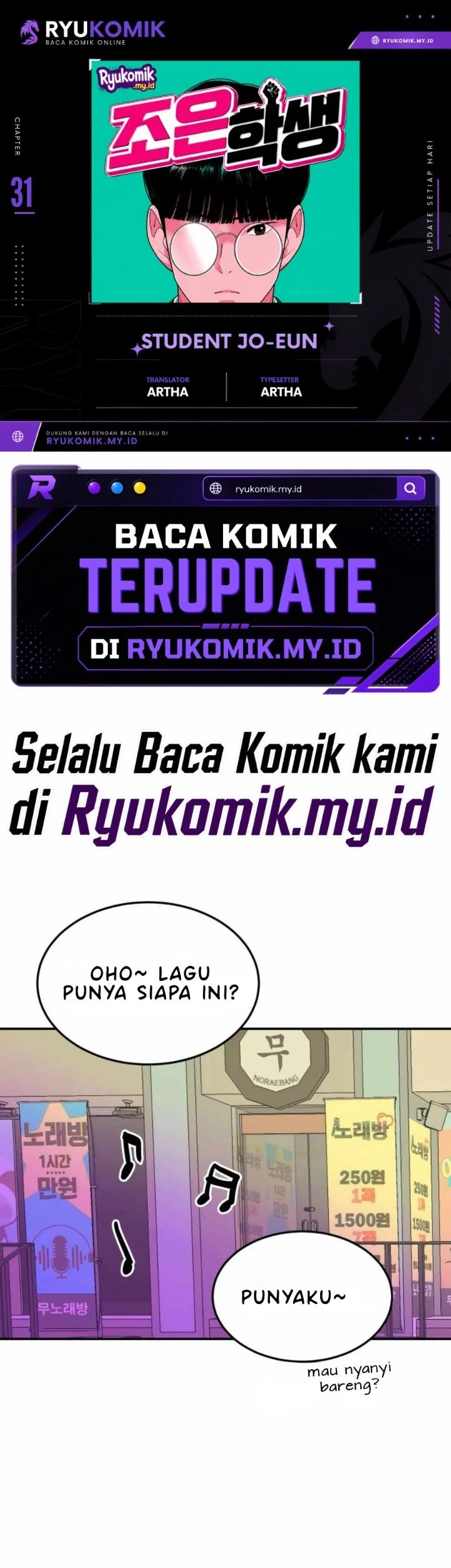 Komik Student Jo-Eun Chapter 31 gambar 1