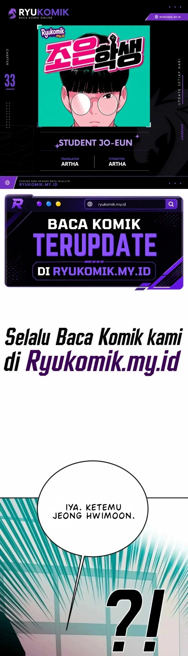 Komik Student Jo-Eun Chapter 33 gambar 1