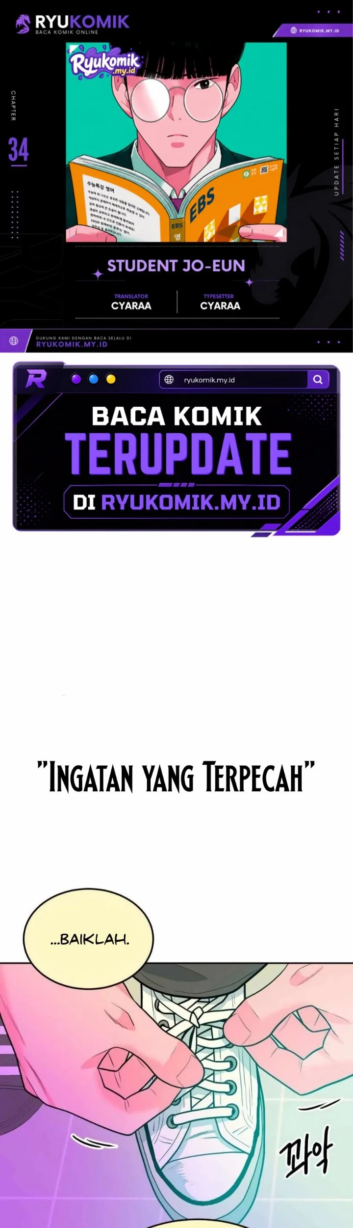 Komik Student Jo-Eun Chapter 34 gambar 1