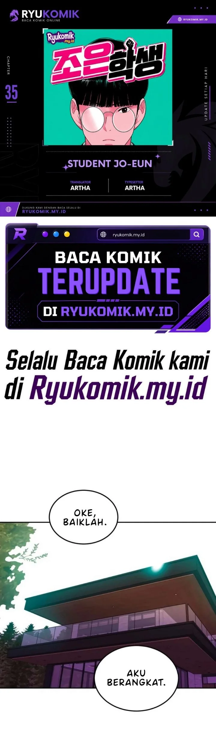 Komik Student Jo-Eun Chapter 35 gambar 1