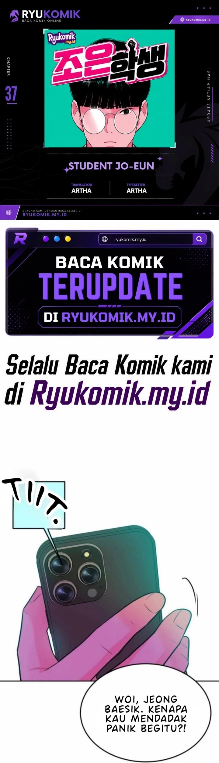 Komik Student Jo-Eun Chapter 37 gambar 1