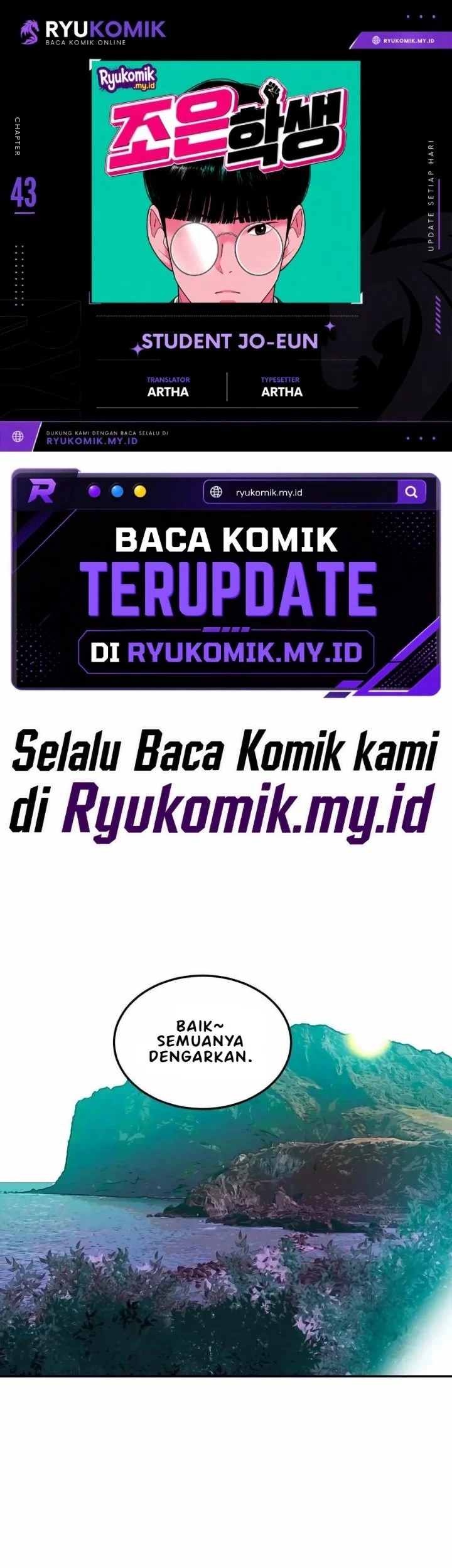 Komik Student Jo-Eun Chapter 43 gambar 1