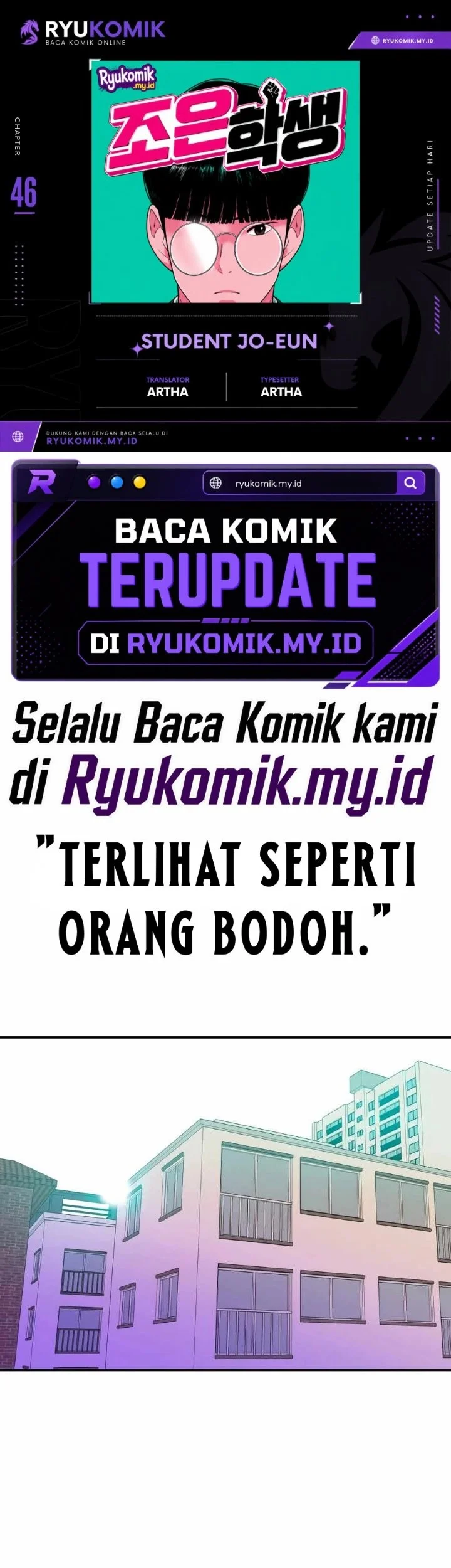 Komik Student Jo-Eun Chapter 46 gambar 1