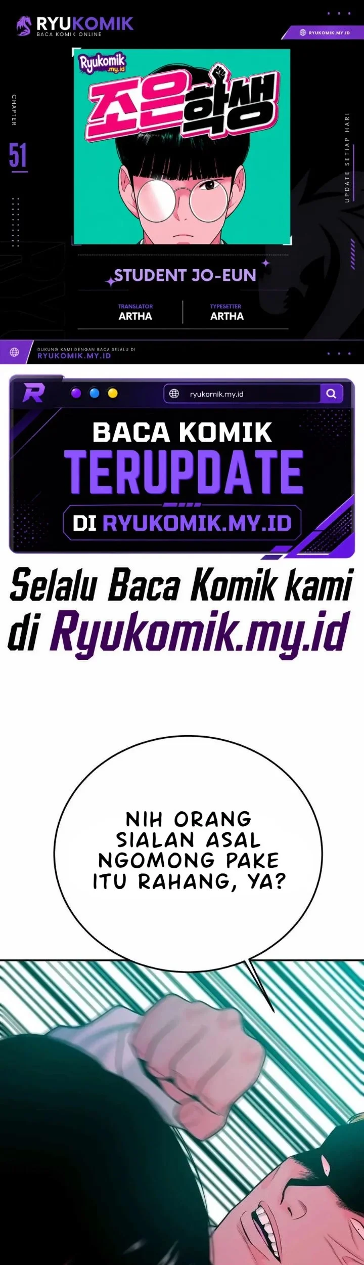 Komik Student Jo-Eun Chapter 51 gambar 1