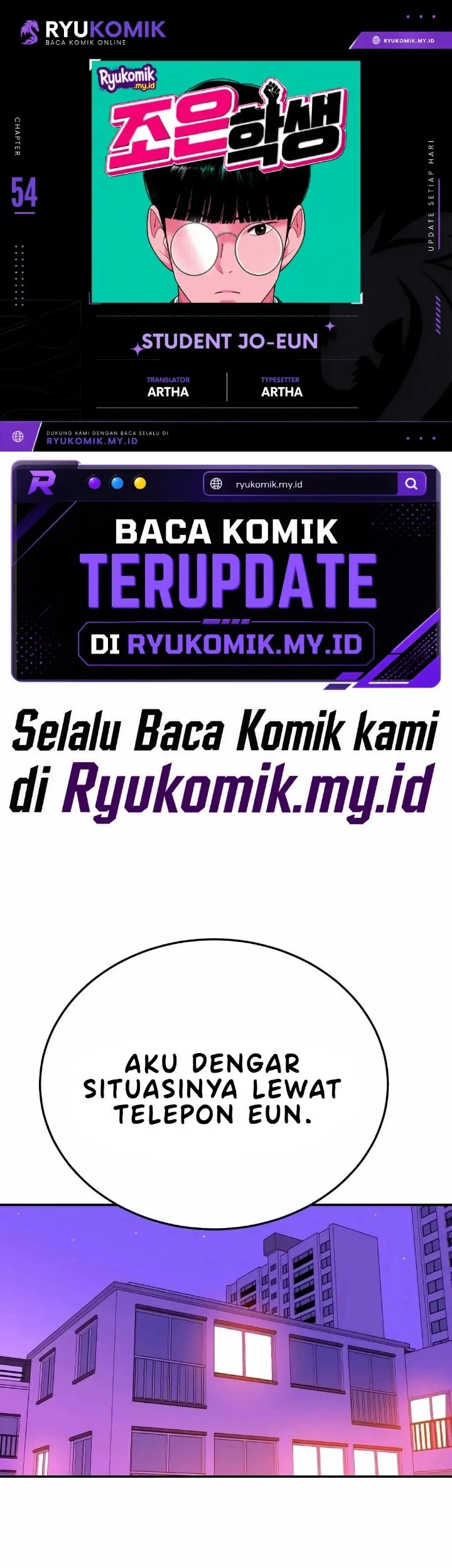 Komik Student Jo-Eun Chapter 54 gambar 1