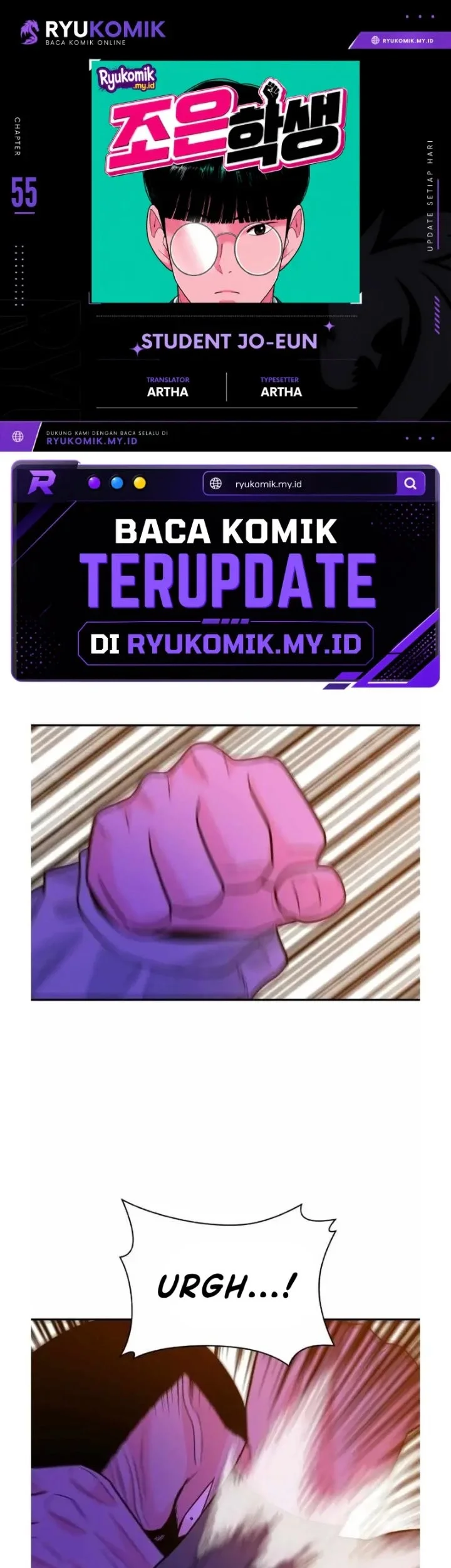 Komik Student Jo-Eun Chapter 55 gambar 1