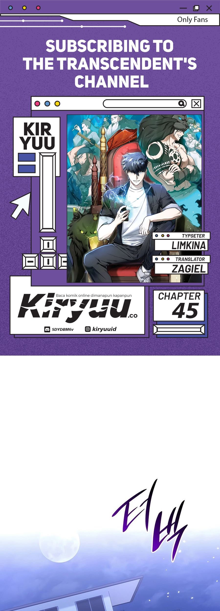Komik Subscribing to the Transcendent’s Channel Chapter 45 gambar 1