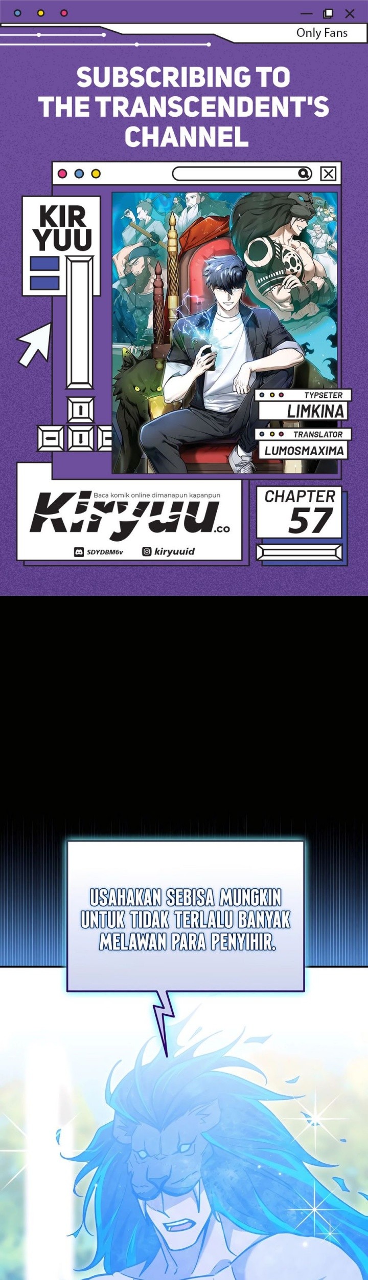 Komik Subscribing to the Transcendent’s Channel Chapter 57 gambar 1