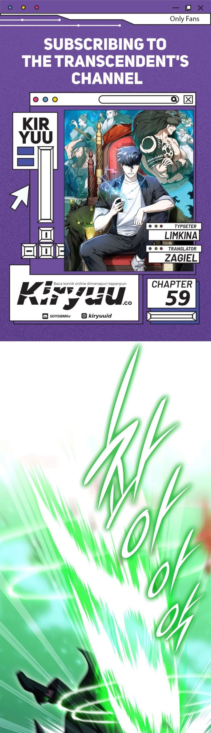 Komik Subscribing to the Transcendent’s Channel Chapter 59 gambar 1