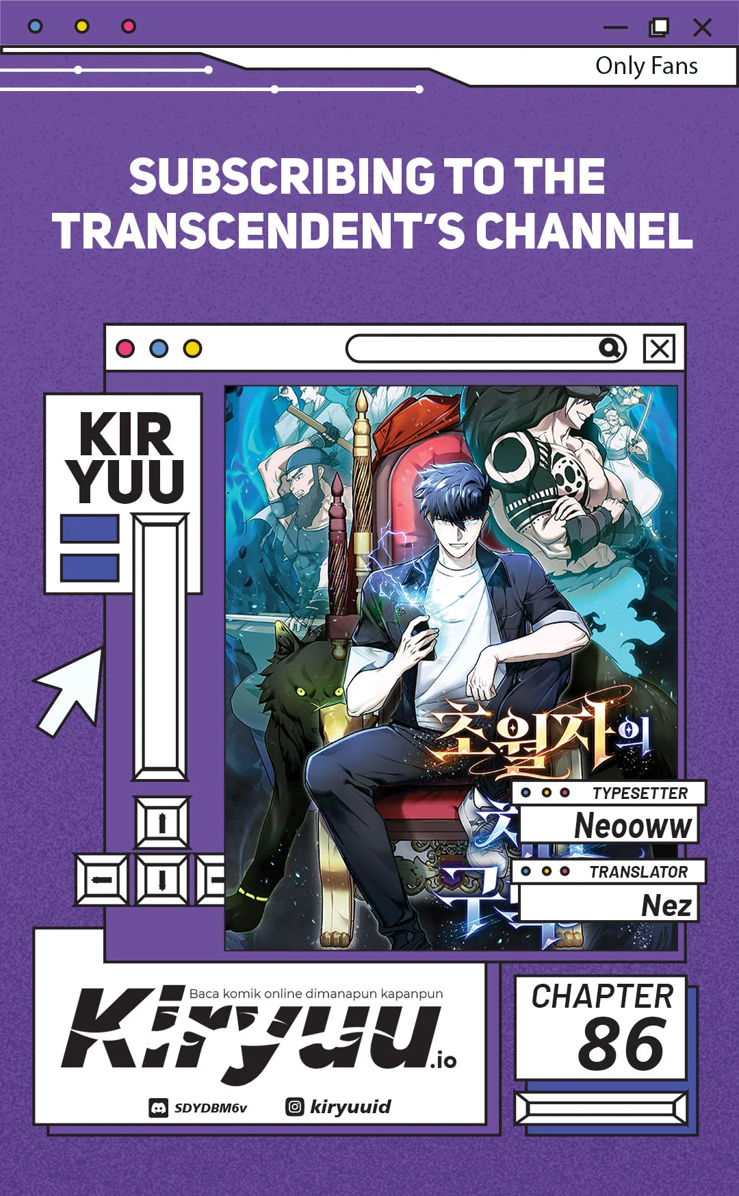Komik Subscribing to the Transcendent’s Channel Chapter 86 gambar 1