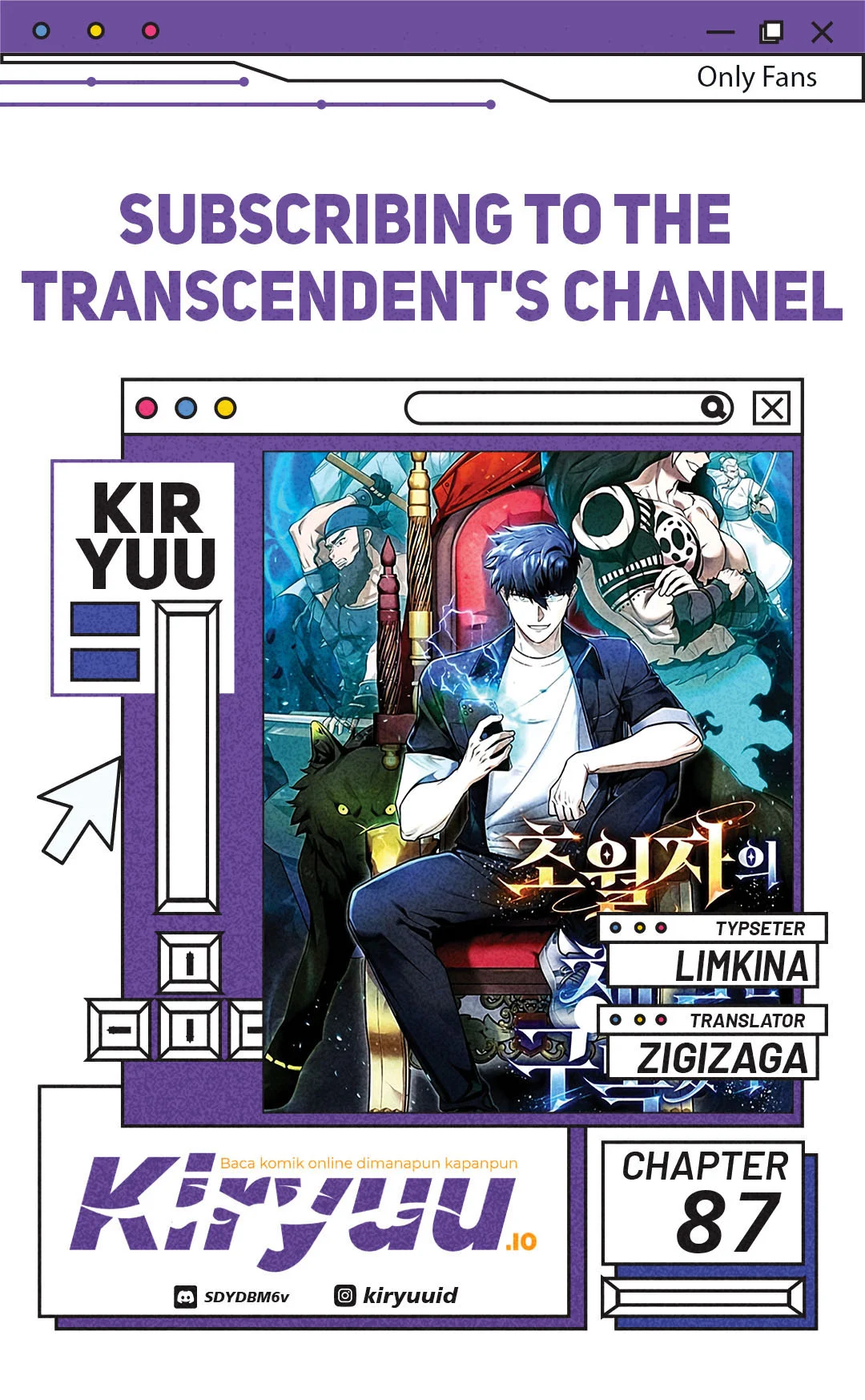 Komik Subscribing to the Transcendent’s Channel Chapter 87 gambar 1