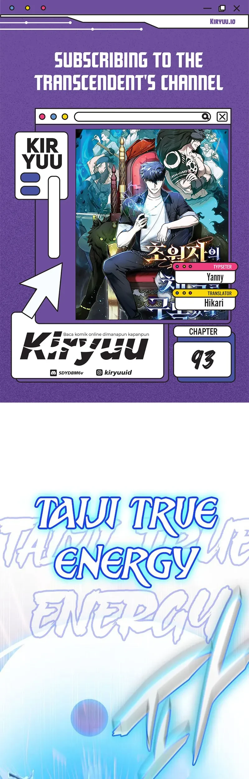 Komik Subscribing to the Transcendent’s Channel Chapter 93 gambar 1