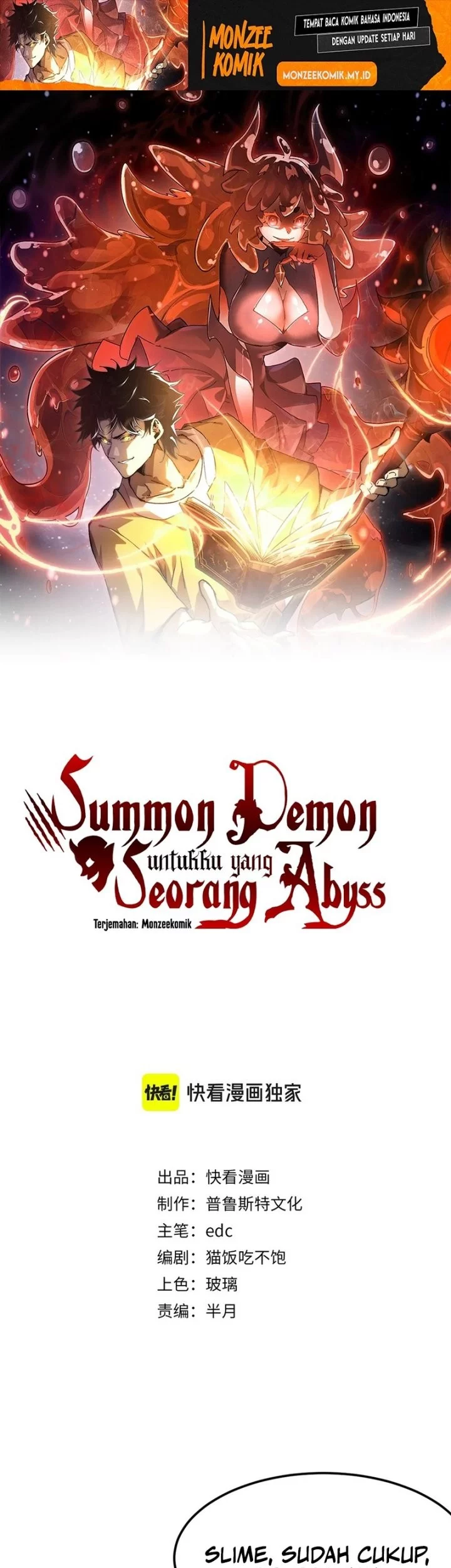 Manhua Summon The Demon, For I Am The Abyss Chapter 22 gambar 2