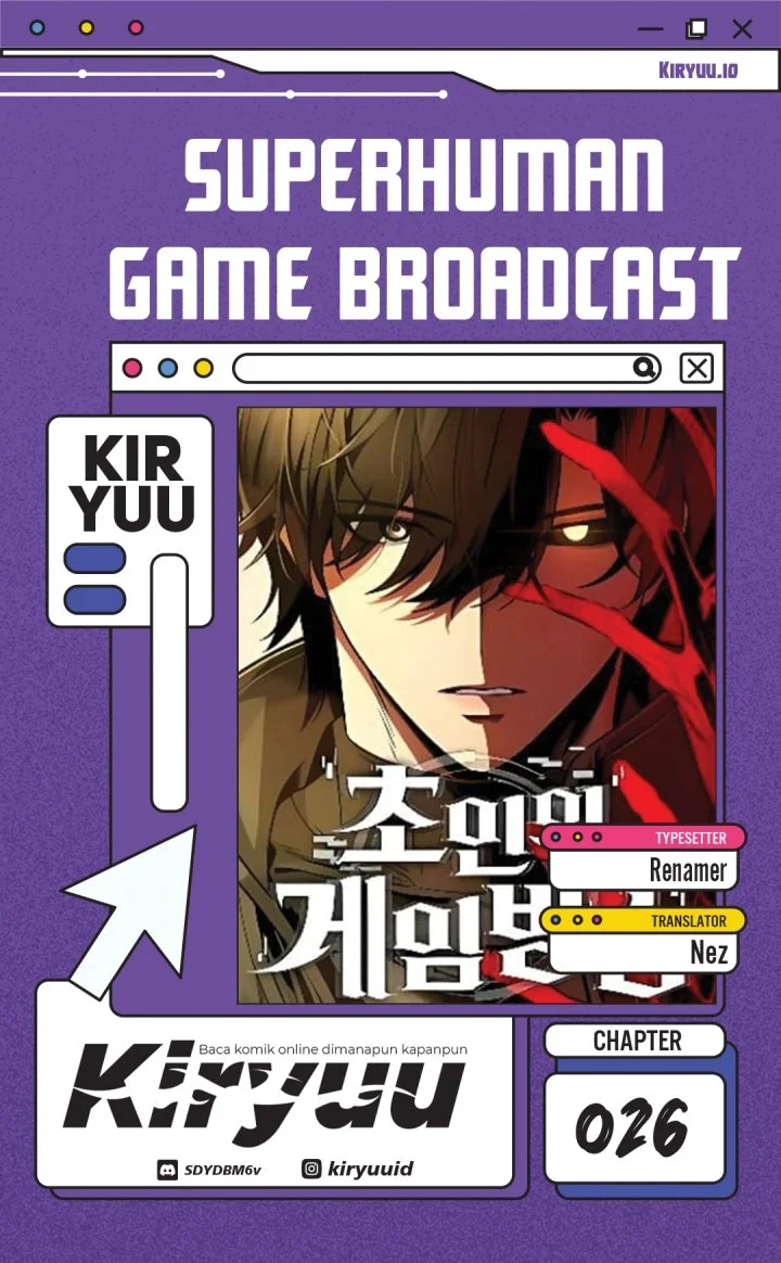 Komik Superhuman Game Broadcast Chapter 26 gambar 1