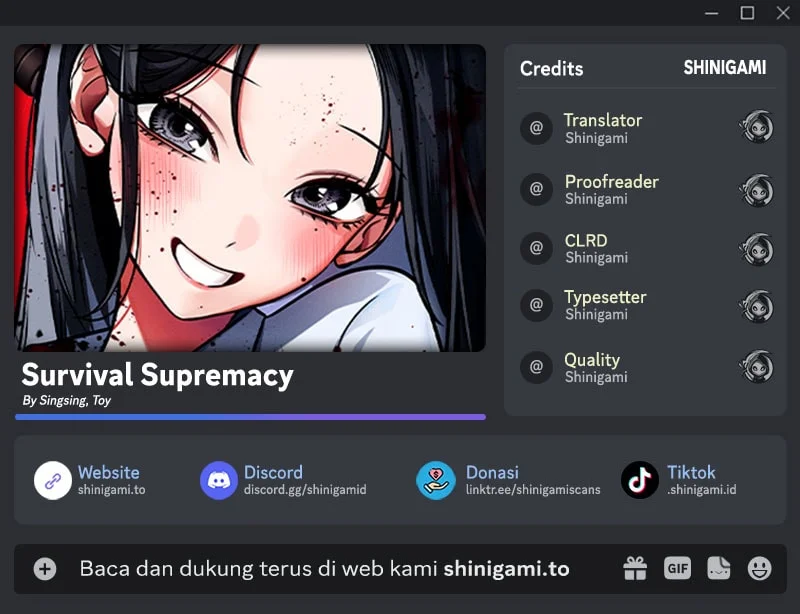 Komik Survival Supremacy Chapter 6 gambar 1