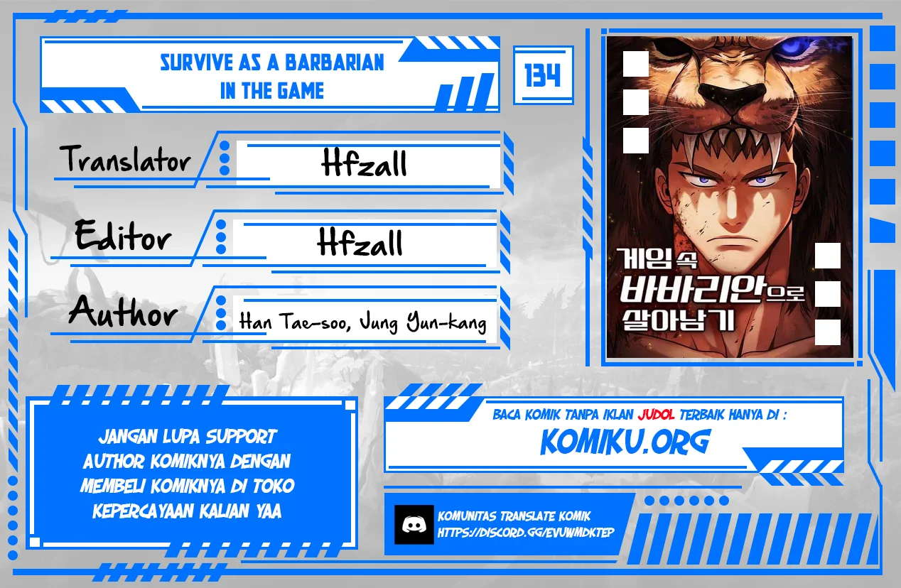 Komik Survive as a Barbarian in the Game Chapter 134 gambar 1