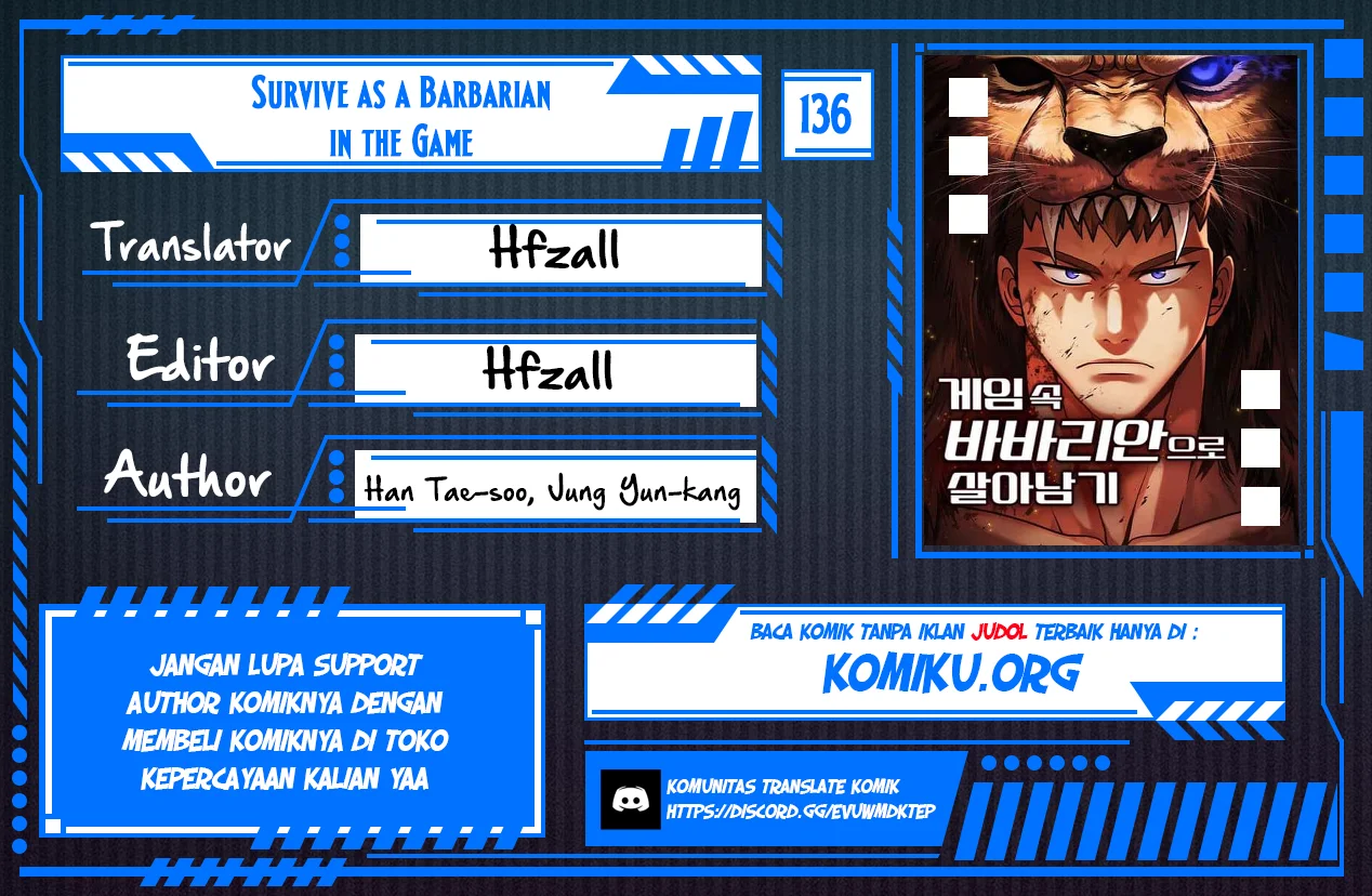 Komik Survive as a Barbarian in the Game Chapter 136 gambar 1