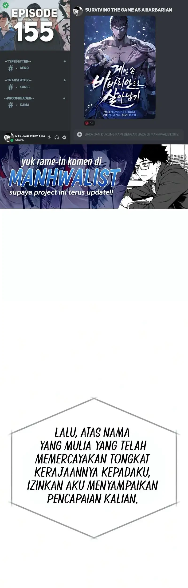 Komik Survive as a Barbarian in the Game Chapter 155 gambar 1