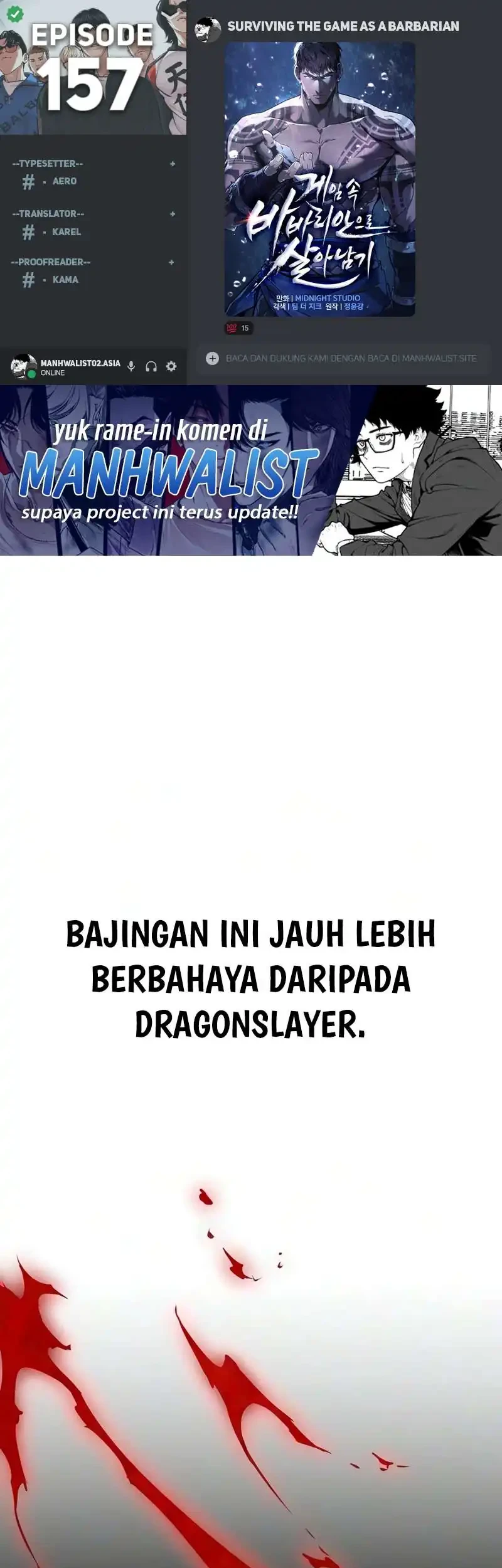 Komik Survive as a Barbarian in the Game Chapter 157 gambar 1