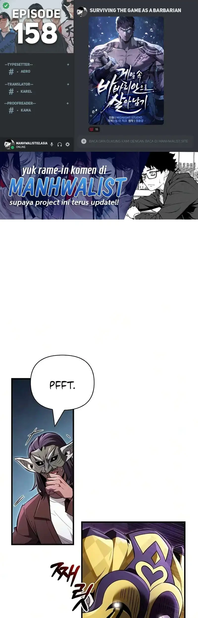 Komik Survive as a Barbarian in the Game Chapter 158 gambar 1