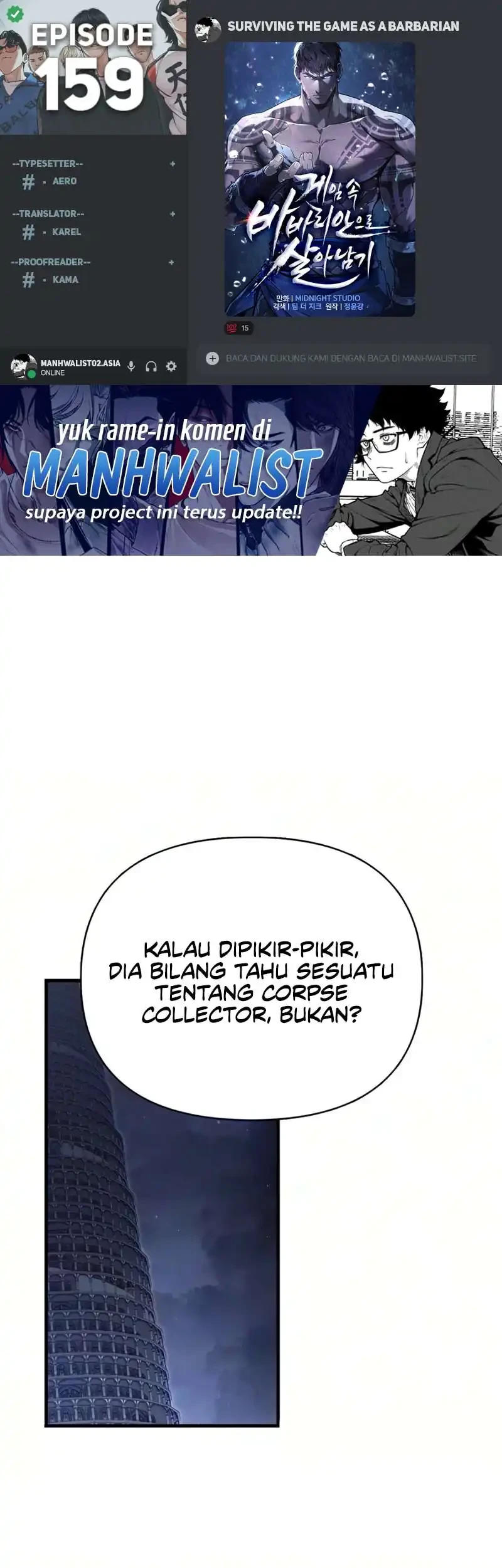 Komik Survive as a Barbarian in the Game Chapter 159 gambar 1