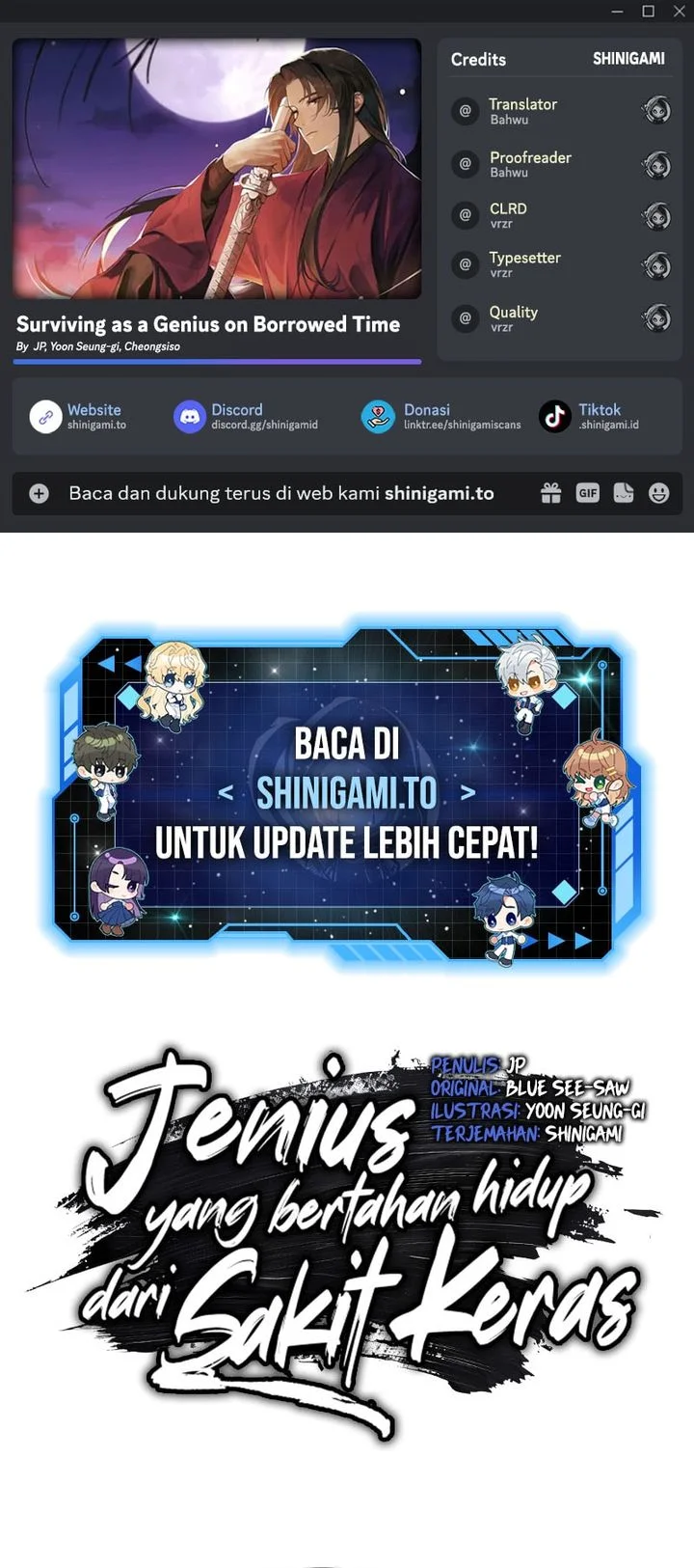 Komik Surviving as a Genius on Borrowed Time Chapter 60 gambar 1