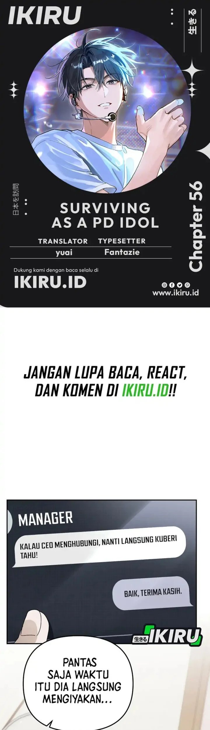 Komik Surviving as a PD Idol Chapter 56 gambar 1