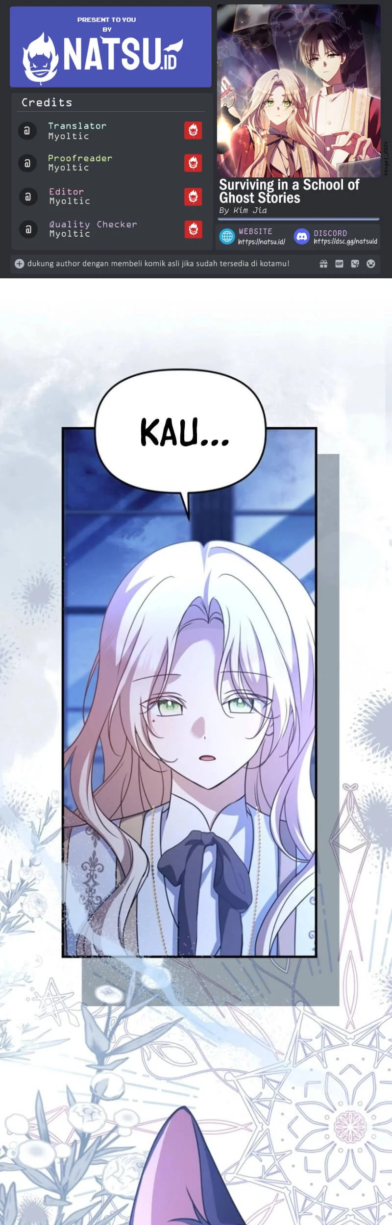 Komik Surviving in a School of Ghost Stories Chapter 15 gambar 1