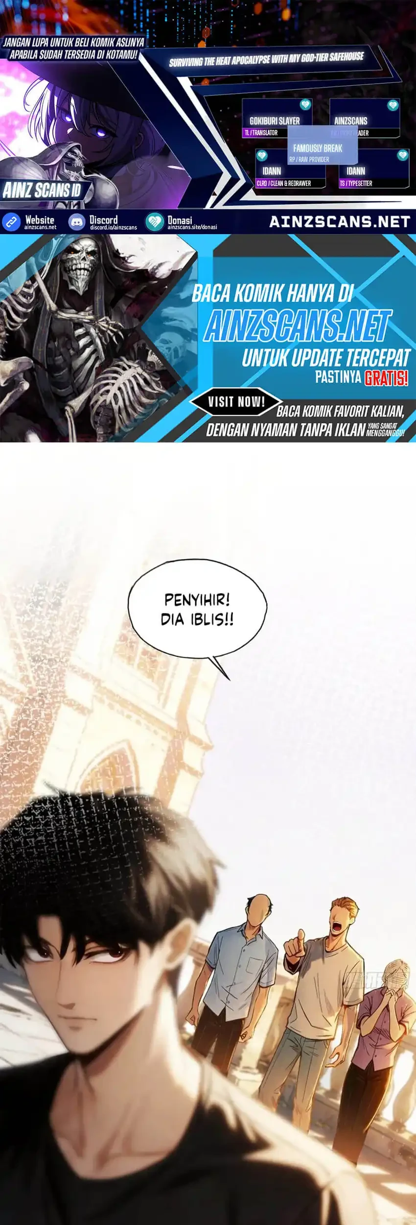 Komik Surviving the Heat Apocalypse with My God-Tier Safehouse Chapter 29 gambar 1