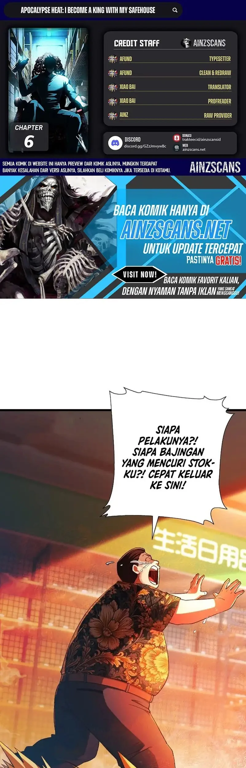 Komik Surviving the Heat Apocalypse with My God-Tier Safehouse Chapter 5 gambar 1