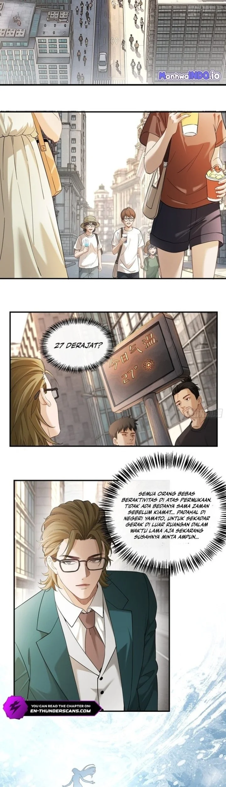 Manhua Surviving the Heat Apocalypse with My God-Tier Safehouse Chapter 63 gambar 2