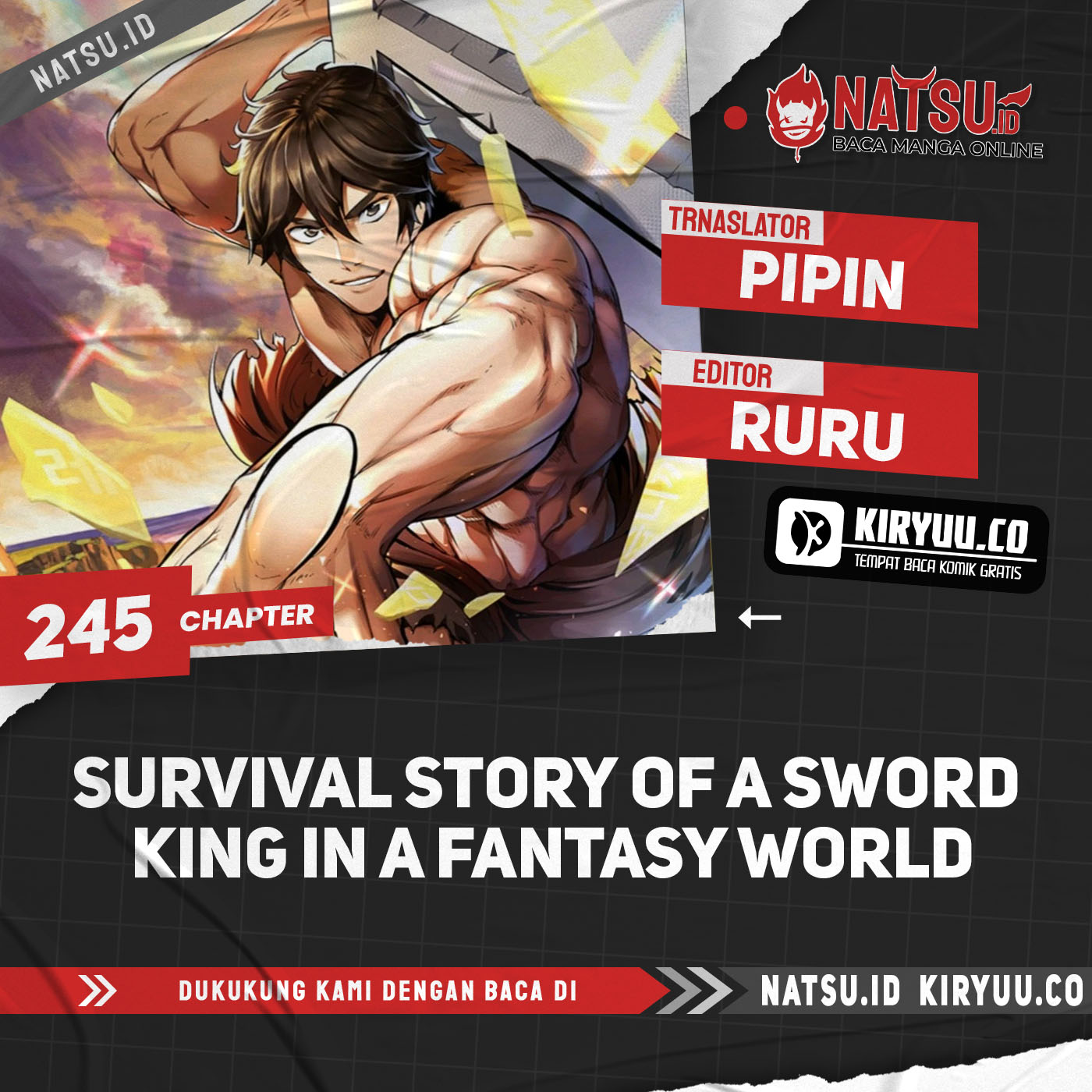 Komik Sword King Chapter 245 gambar 1
