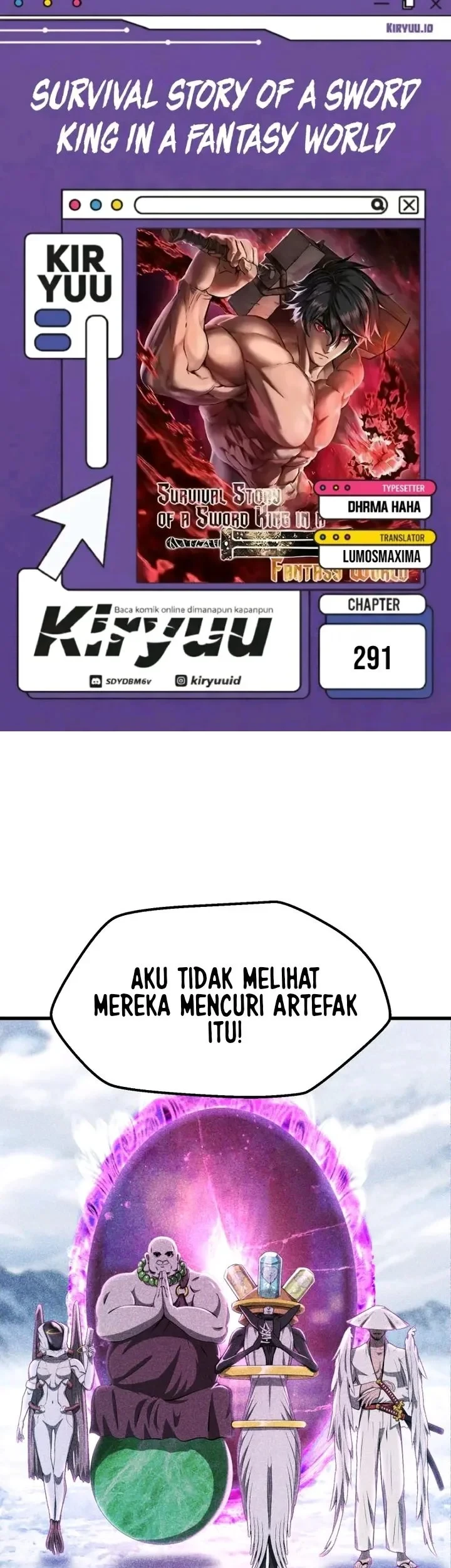 Komik Sword King Chapter 291 gambar 1