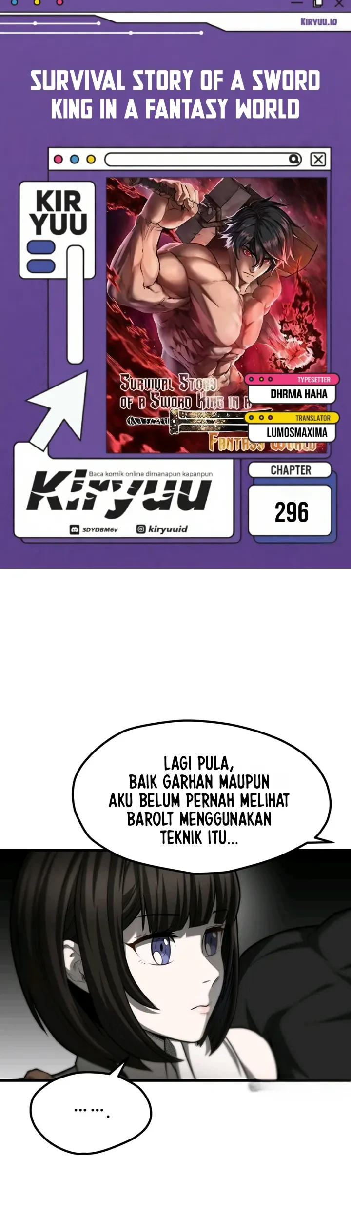 Komik Sword King Chapter 296 gambar 1