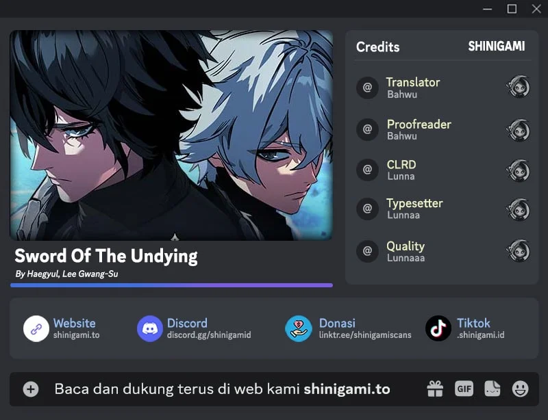 Komik Sword of The Undying Chapter 17 gambar 1