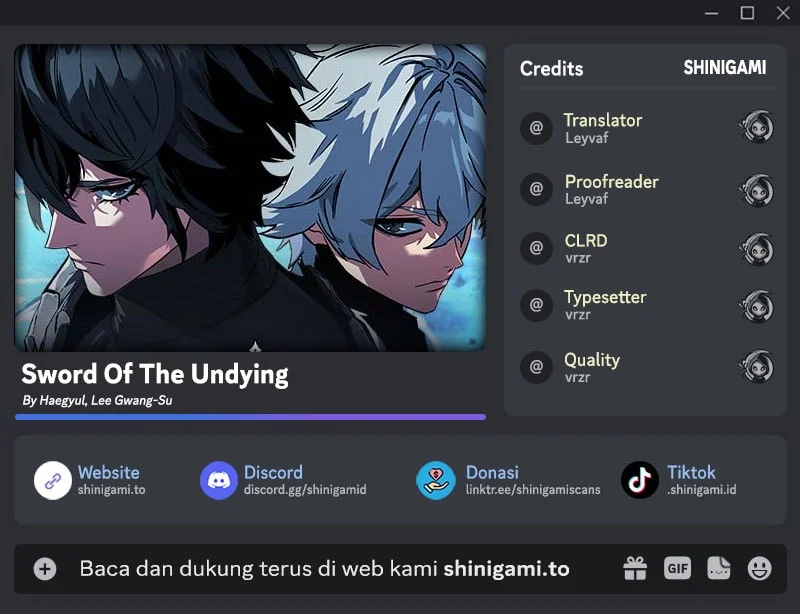 Komik Sword of The Undying Chapter 29 gambar 1