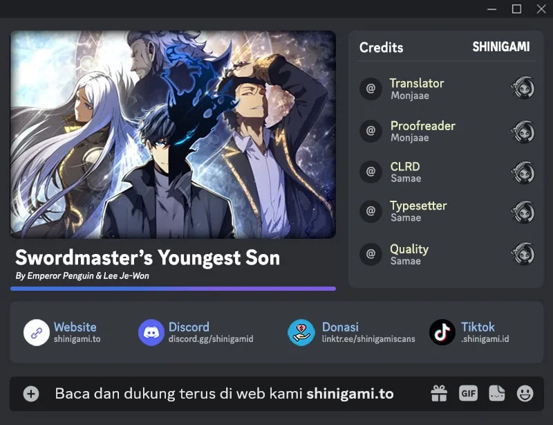 Komik Swordmaster’s Youngest Son Chapter 189 gambar 1