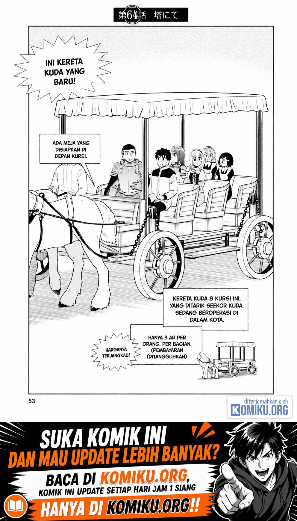 Manga Takarakuji de 40-oku Atatta n dakedo Isekai ni Ijuusuru Chapter 64 gambar 2
