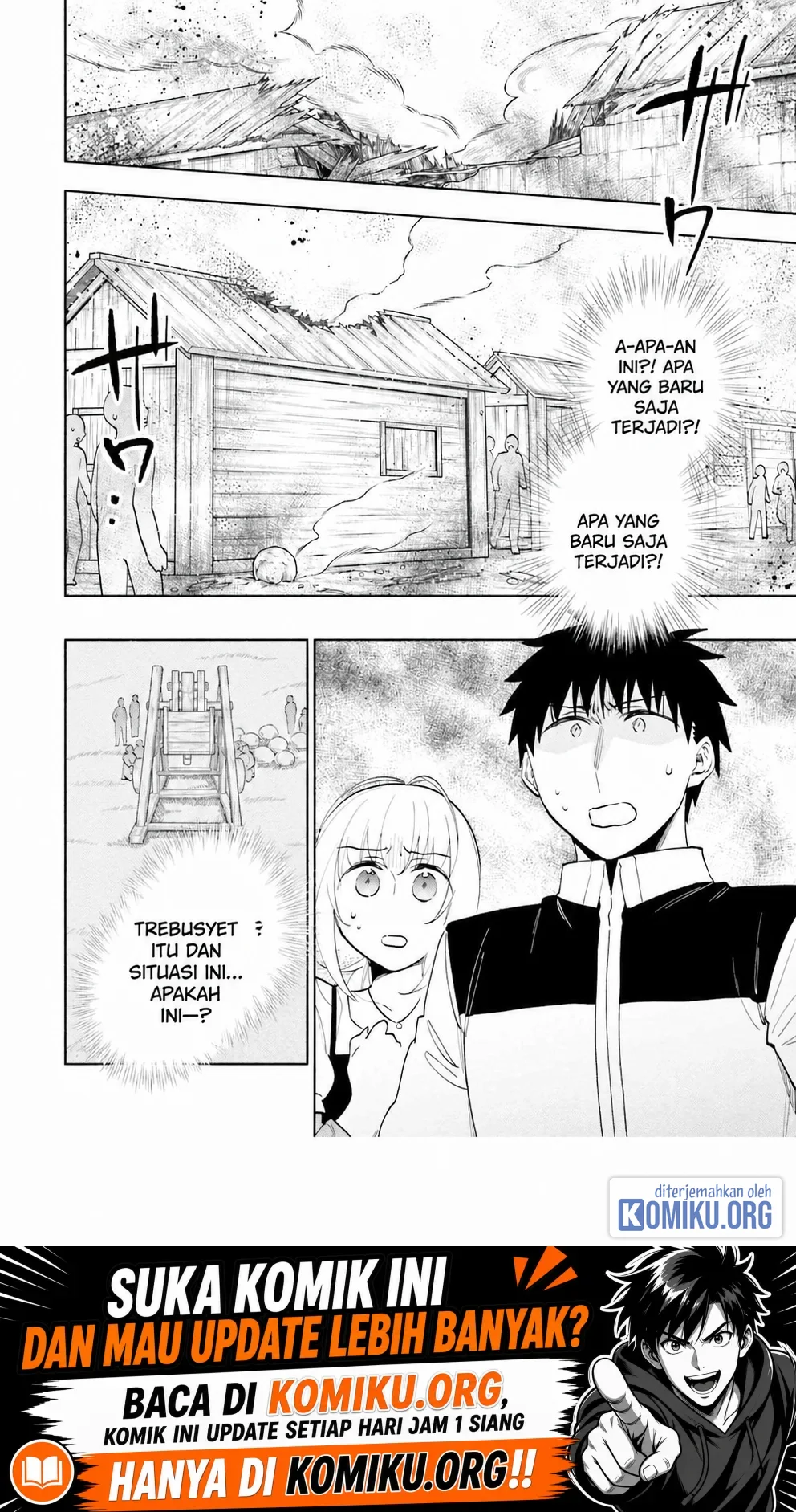 Manga Takarakuji de 40-oku Atatta n dakedo Isekai ni Ijuusuru Chapter 66 gambar 2