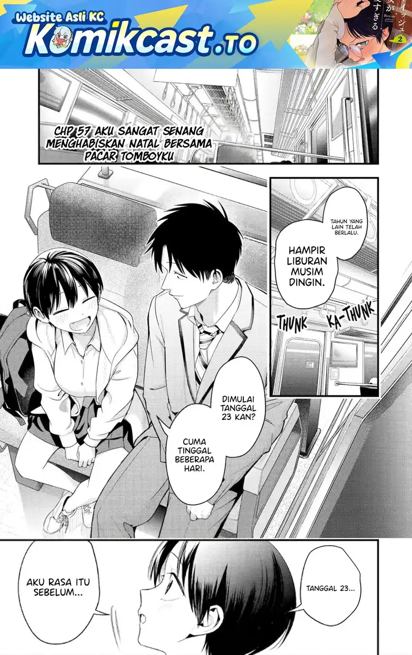 Manga Takou no Boyish Kanojo (My Boyish Girlfriend is Too Cute) Chapter 57 gambar 2