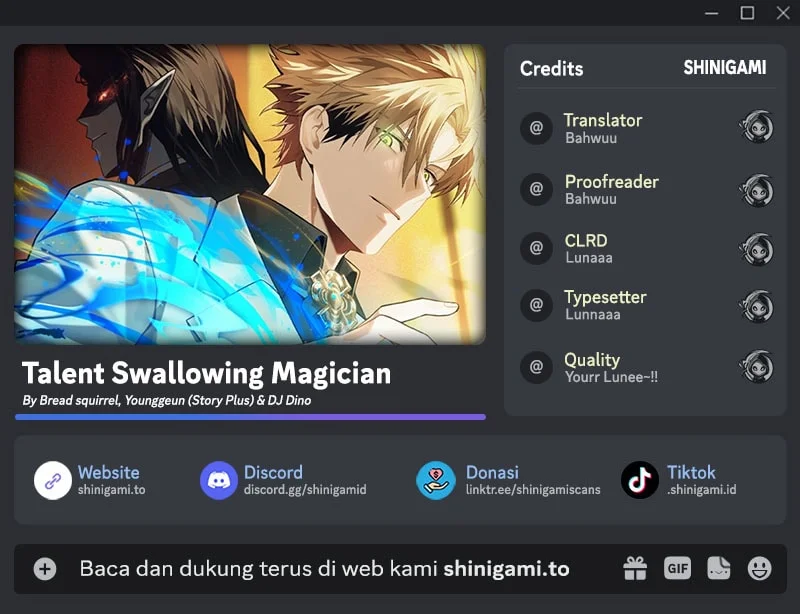 Komik Talent-Swallowing Magician Chapter 116 gambar 1