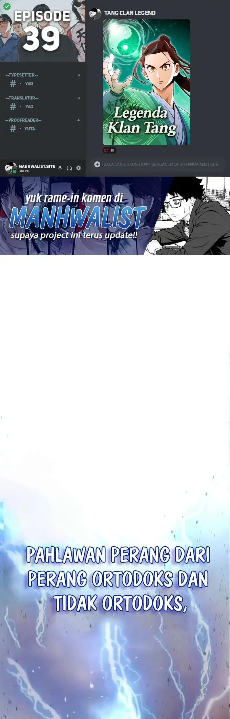 Komik Tang Clan Legend Chapter 39 gambar 1