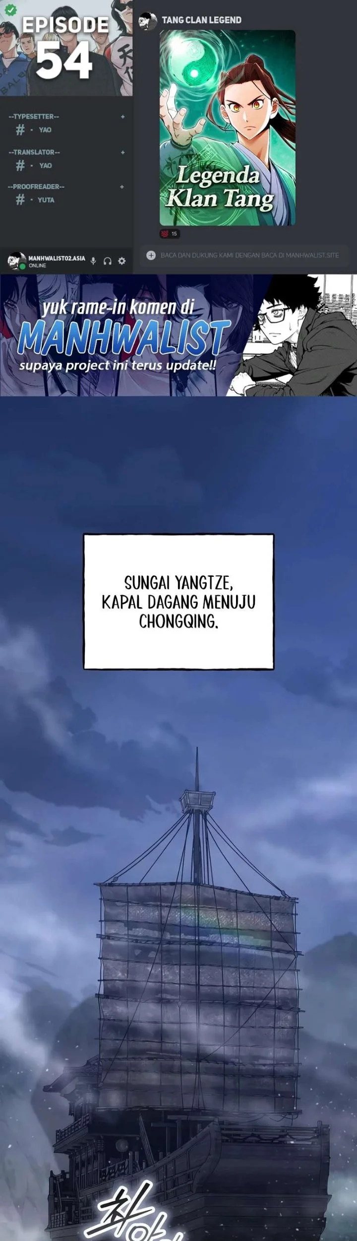 Komik Tang Clan Legend Chapter 54 gambar 1