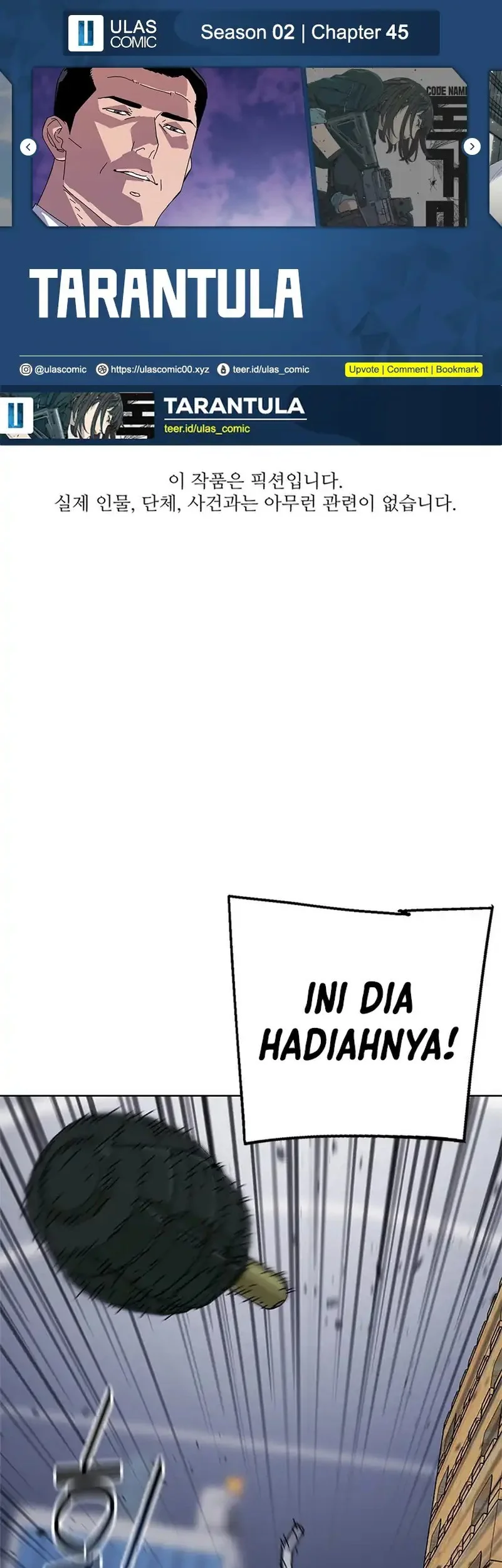 Komik Tarantula (SHIN Jinwoo) Chapter 45 gambar 1