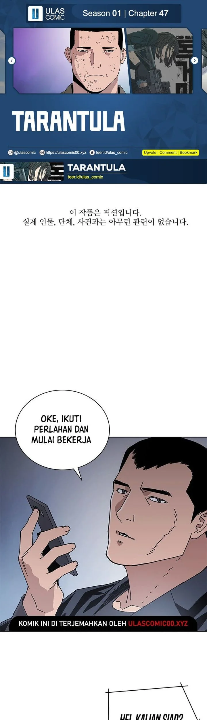 Komik Tarantula (SHIN Jinwoo) Chapter 47 gambar 1