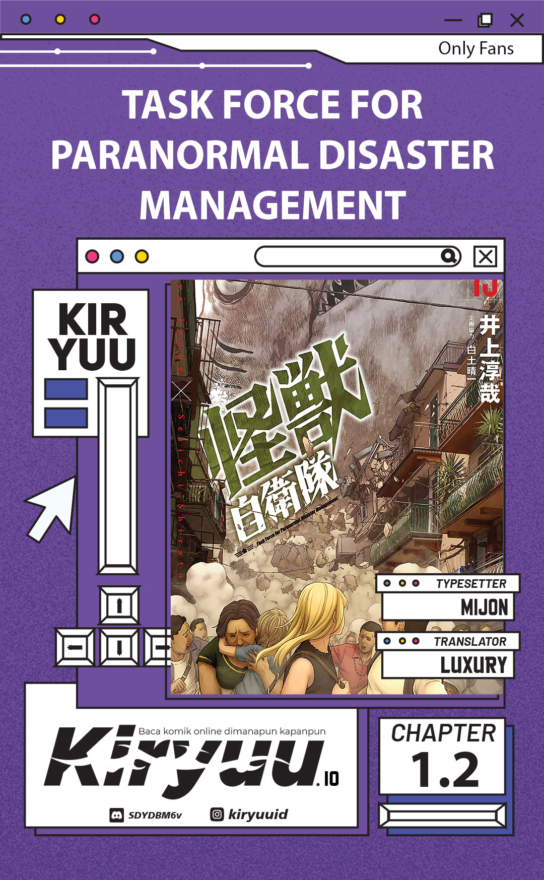 Komik Task Force for Paranormal Disaster Management Chapter 1.2 gambar 1